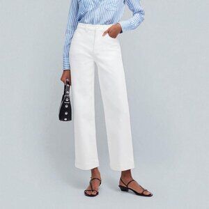 Madewell The Perfect Vintage Wide-Leg Crop Jean Size 31